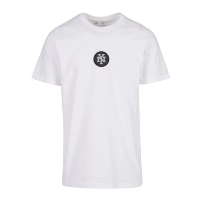 Abbildung von Mister Tee NY Patch Tshirt print, Herren, Größe: XL, White