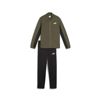 Abbildung von Puma Poly Baseball Anzug Teenager Für Herren Damen Kinder Mit Color Blocking Loden Green Größe: 15 16Y