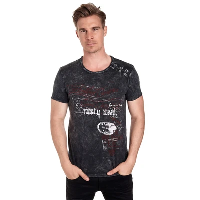 Abbildung von Rusty Neal T Shirt, in tollem Vintage Look