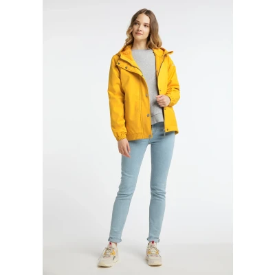 Abbildung von Schmuddelwedda Regenjacke MIT Wattierung Stormcloud Parka, Damen, Größe: 40, Senf