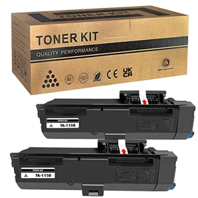 Abbildung von Kompatible Tonerkartuschen Toner Kit TK1150 TK 1150 TOPRINT 3000 Seiten 2 Schwarz 1T02RT0NL0 für Kyocera ECOSYS M2135 M2135dn M2635 M2635dn M2635dw M2735 M2735dw P2235d P2235dn P2235dw Drucker