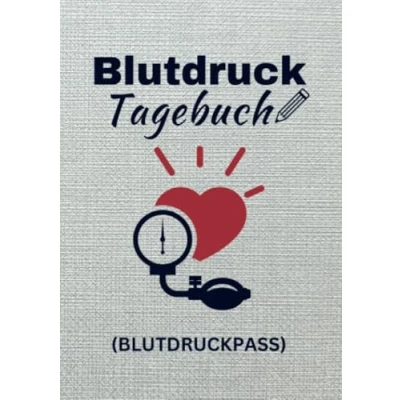 Abbildung von Blutdrucktagebuch (Blutdruckpass): Praktisches und übersichtliches Blutdruck Tagebuch zum Eintragen von über 1.200 Blutdruckmessungen (DIN A5)