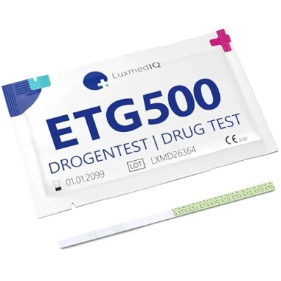 Abbildung von 10x Drogentest Ethylglucuronid (ETG) Alkoholtest 500 ng/mL 10 St