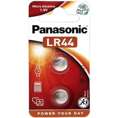 Abbildung von PANASONIC 6 Blister mit 2 Batterien LR44 Micro Alkaline 1,5 V