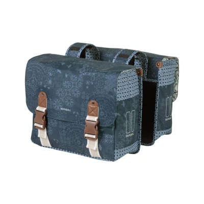 Abbildung von Doppelpacktasche Basil Bohème MIK 35 Liter 37 X 15 Cm Blau