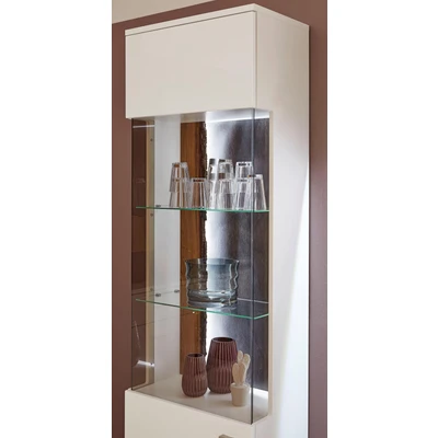 Abbildung von set one by Musterring Vitrine &quot;TACOMA&quot;, Typ 01, Höhe 207, 4 cm, mit getönter Glastür