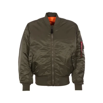 Abbildung von Alpha Industries MA Bomberjacke, Herren, Größe: Large, Dark brown