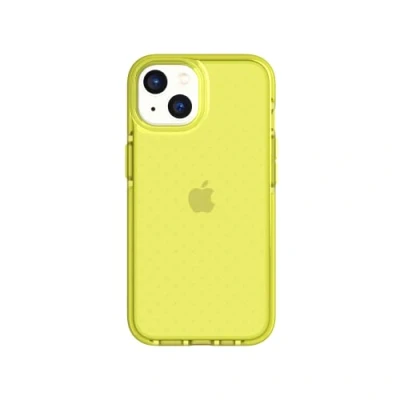 Abbildung von tech21 iPhone 14 Evo Check Stoßdämpfende &amp; schlanke Schutzhülle mit 16 Fuß FlexShock Multi Drop Protection Extra Tasten