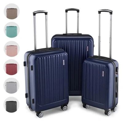 Abbildung von Easy Move Hartschalen Trolley Leichter Rollkoffer ACE 026, Robuster Reisebegleiter aus ABS Hartschale, versch. Größen