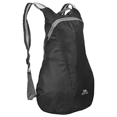 Abbildung von Trespass Rucksack Kompakt Zusammenfaltbarer Reverse, Black, One Size, UAACBAL30001_BLKEACH