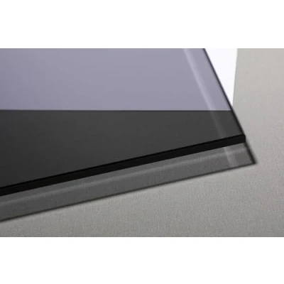 Abbildung von ESG Tischplatte nach Maß Individuell Anpassbare Glasplatte grau 6 mm Tischplatte, Küche Sicherheitsglas für Tischplatten, Möbelauflagen Made in Germany