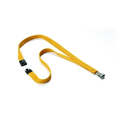 Abbildung von Durable Textilband Soft Colours mit Karabinerhaken, 10 Stück, petrol, 812732