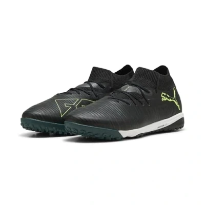 Abbildung von Puma FUTURE 8 PRO Cage Fußballschuhe Unisex Black/Fizzy Light/Green Terrain Größe: 39