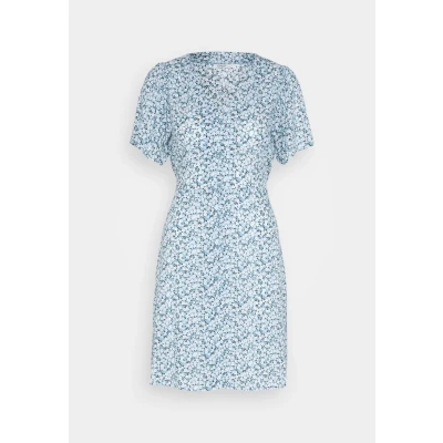 Abbildung von ONLY Onlevida S/S Short NOOS Freizeitkleid, Damen, Größe: XS, Provincial blue