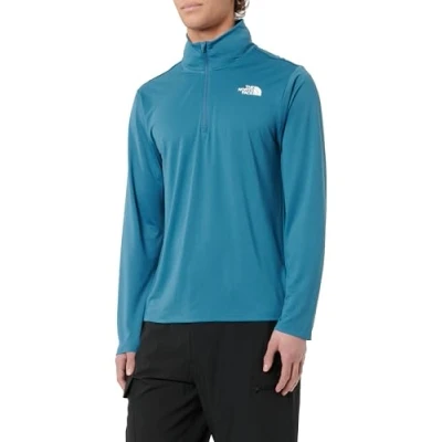Abbildung von THE NORTH FACE NF0A8949Q311 Men’s 24/7 ¼ Zip Tee T Shirt Herren Mallard Blue Größe S