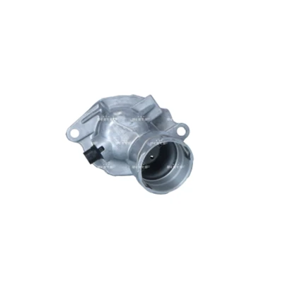 Abbildung von NRF 725032 Kühlwasserthermostat 100 mit Dichtring Gehäuse MERCEDES BENZ: E Klasse Limousine, ML Klasse, CLS Coupe
