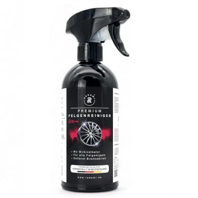 Abbildung von Radami 500ml Premium Felgenreiniger Felgenversiegelung Hochglanzformel (EXTREM schnell wirksam mit Hochglanzformel)