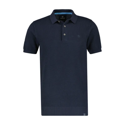 Abbildung von LERROS Poloshirt, mit Logostickerei auf der Brust