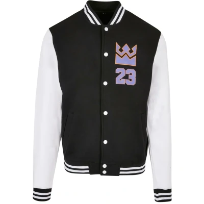 Abbildung von Mister Tee Haile THE KING Bomberjacke, Herren, Größe: XXL, Blk wht