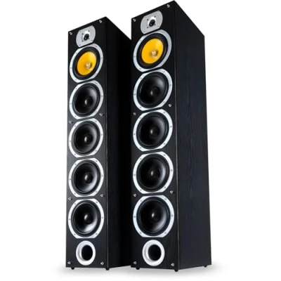 Abbildung von Bennett &amp; Ross Exosphere 4 Wege HiFi Standlautsprecher Stand Lautsprecher (440 W)