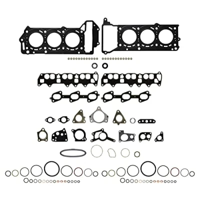 Abbildung von AJUSA MULTILAYER STEEL 52433500 Dichtungssatz, Zylinderkopf mit Zylinderkopfdichtung, Ventilschaftabdichtung MERCEDES BENZ: E Klasse Cabrio