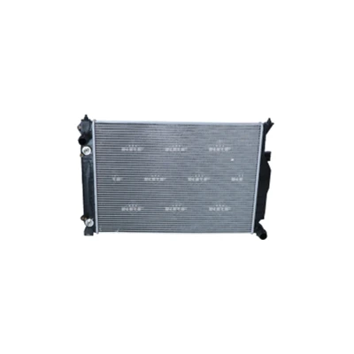 Abbildung von NRF EASY FIT 53444 Kühler, Motorkühlung Aluminium 631 449 26 mit Dichtring Kühlrippen gelötet AUDI: A6 C5 Avant, Allroad C5, Limousine