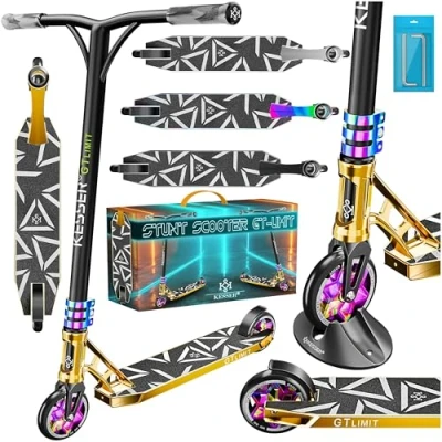 Abbildung von KESSER Scooter, Stuntscooter GT Limit 360 Lenkung Funscooter Kickscooter Tretroller