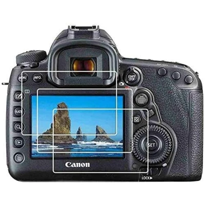 Abbildung von ULBTER Displayschutz Schutzfolie für Canon EOS 5D Mark III/Mark IV 5DS R Kamera, 9H Härte LCD Gehärtetes Glas 【3 Stück】