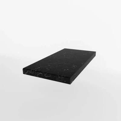 Abbildung von Kuechen preisbombe Arbeitsplatte 30 cm 38 mm Marmur Roma matt Küche Siena, Monza, Arona