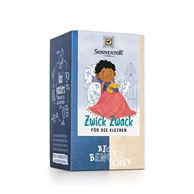 Abbildung von SONNENTOR Zwick Zwack Bio Kräuter Gewürzteemischung 21,6g 18x1,2g Doppelkammerbeutel