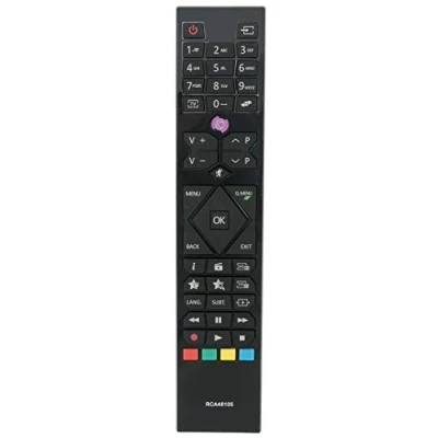 Abbildung von ALLIMITY RCA48105 Ersetzte Fernbedienung Kompatibel für JVC AYA Bush CELCUS DUAL FINLUX Grandin HITACHI ITT Kendo Luxor NIKKEI Orion Polaroid QILIVE SABA SALORA SELECLINE Sharp TELETECH Tucson