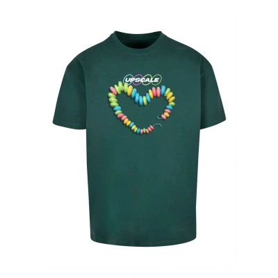 Abbildung von Upscale by Mister Tee Sweet Treats Tshirt print, Herren, Größe: Small, Bottlegreen
