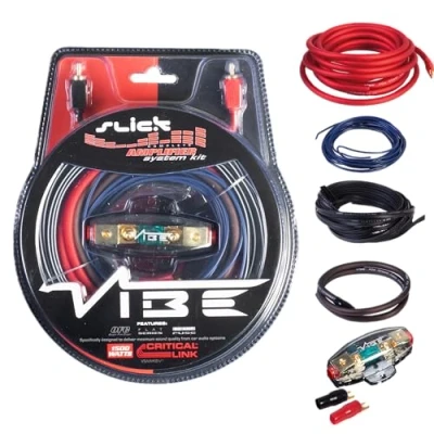 Abbildung von VIBE Audio Slick Verstärker Verkabelungssatz 8 AWG, VSAWK8 V1