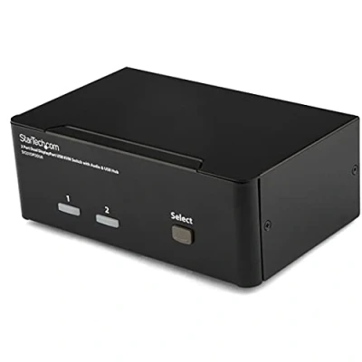 Abbildung von StarTech.com 2 HE DIN Schienensatz für Standard 19&quot; Rack Tiefenverstellbare Rackmount Schiene mit Top Hat, Mini, G Schienen, 12,5kg Tragkraft (ADJDINKIT)