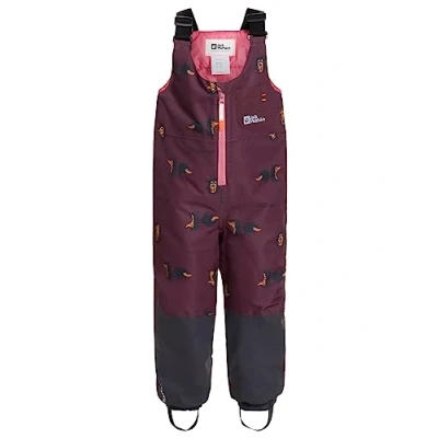 Abbildung von Jack Wolfskin Gleely Schneehose für Kinder, Größe: 128, Boysenberry