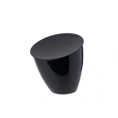 Abbildung von Mepal Küchenabfalleimer Calypso Kleiner Mülleimer mit Deckel Komposteimer Küche Ideal für die Küchenorganisation Küchenhelfer &amp; Spülmaschinenfest 2200 ml Nordic black