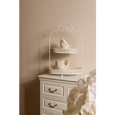 Abbildung von My Flair Etagere &quot;Elynia&quot; weiß