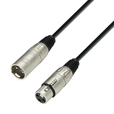 Abbildung von Adam Hall Cables 3 STAR MMF 0050 Mikrofonkabel XLR Female auf Male 0,5 m