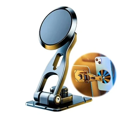 Abbildung von JXBCGAL Handyhalterung Auto, Magnetische Telefon Halterung für Auto Phone Mount 360 Rotation Kompatibel Mit Smartphones Wie iPhone6/7/8/9/10/11/12/13/14/15, Xiaomi,Redmi, Huawei