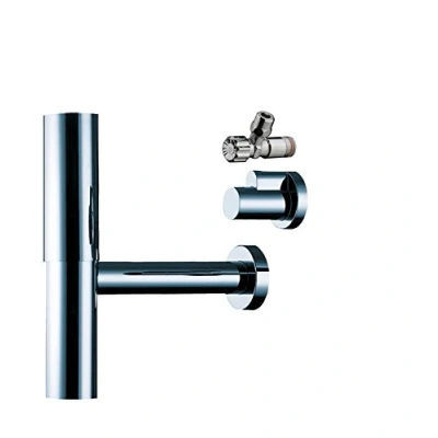 Abbildung von hansgrohe Siphon &quot;Flowstar&quot;, Designsiphon Flowstar Set, chrom