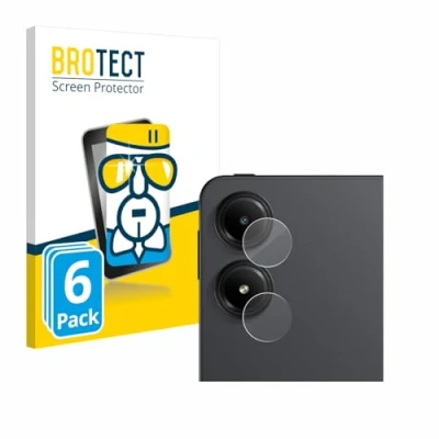 Abbildung von BROTECT Schutzglas für Xiaomi Redmi Pad Pro 5G (NUR Kameraschutz) (6 Stück) Schutzfolie Panzer Folie Glas [Extrem Kratzfest 9H, Anti Fingerprint,