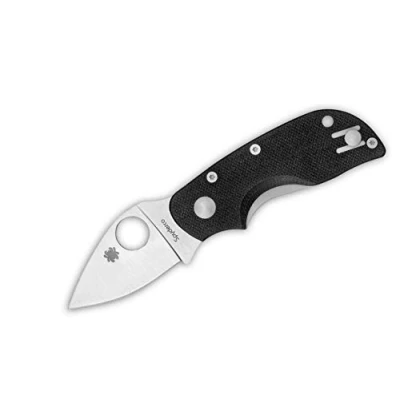 Abbildung von Spyderco Unisex Erwachsene Taschenmesser Chicago, schwarz, 12.8