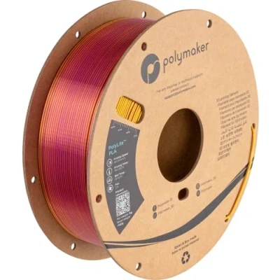 Abbildung von Polymaker PolyLite Silk PLA Dual Color 1,75mm 1kg Banquet Gold Magenta