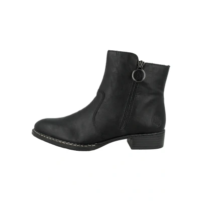 Abbildung von Rieker Ankle Boot black, Damen, Größe: 36, Black Schuhe