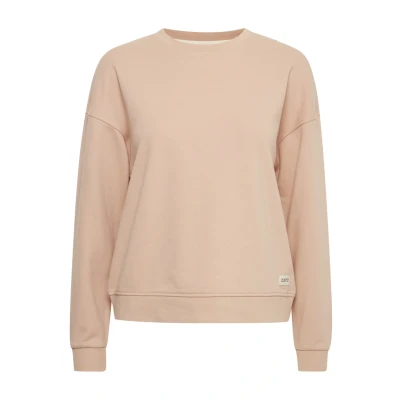 Abbildung von Oxmo Oxgrynet Sweatshirt, Damen, Größe: Large, Mahogany rose