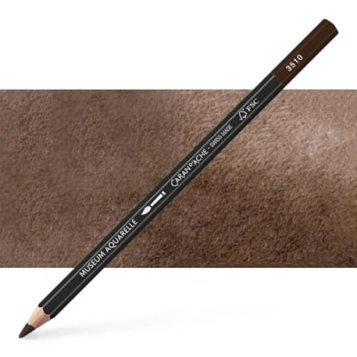 Abbildung von Caran d&#039;Ache Museum Aquarelle Bleistift 3510.808/ NR 808 FRENCH GREY/FRANZÖSISCHGRAU FSC (1 Stück/ (Pack of 1)