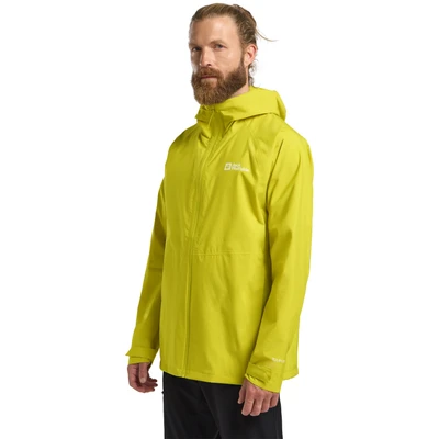 Abbildung von Jack Wolfskin Prelight Hardshelljacke, Herren, Größe: Large, Chartreuse