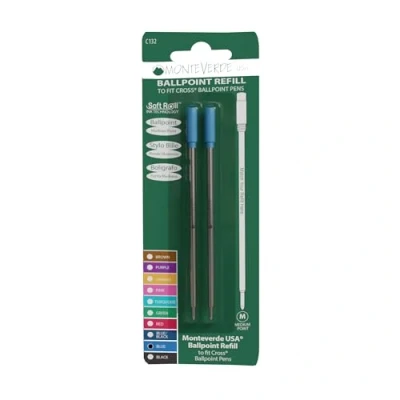 Abbildung von Monteverde Soft Kugelschreibermine (Cross) Medium Blue 2 Pc