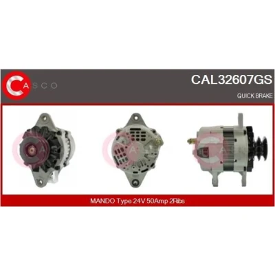 Abbildung von CASCO CAL15232GS Lichtmaschine 12V 150A PEUGEOT: 206 Schrägheck, 307 SW, CITROËN: Berlingo / First I, C4 I Schrägheck