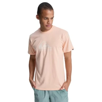 Abbildung von Quiksilver Ev Comp Logo T Shirt mit kurzen Ärmeln Mann